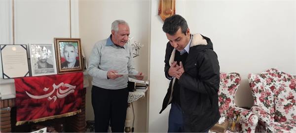 تجلیل و دیدار از خانواده شهید والامقام میر عبداله فرقانی به مناسبت سالروز شهادت شهید