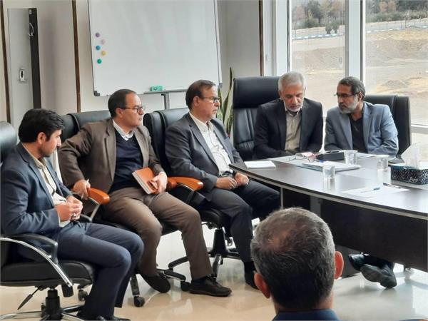 حضور رحیمی نسب مدیر کل دفتر شورای مشاورین وزرا در امور ایثاگران