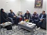 دیدار از خانواده معظم شهدای جنگ رمضان محمد مهدی شمشیری