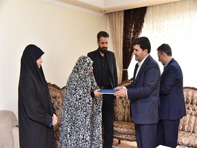 دیدار از خانواده گرانقدر شهید ابراهیمی به مناسبت میلاد فرخنده پیامبر اکرم (ص)