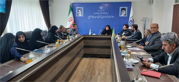 برگزاری جلسه بررسی مستندات شاخص ترویج و توسعه فرهنگ ایثار و شهادت از شاخص فرهنگ سازمانی