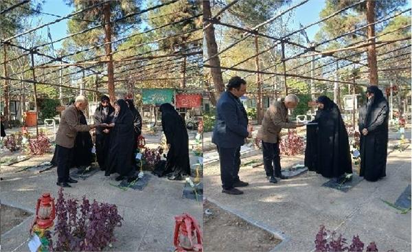 به منظور گرامی داشت روز شهدای گمنام که مصادف است با سالروز شهادت حضرت فاطمه زهرا (س) از خانوادهای شهدای جاوید الاثر تجلیل بعمل آمد