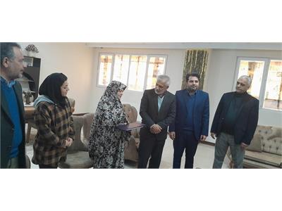 تجلیل از همسر شهید والامقام عبدالکریم صمیمی به مناسبت سالروز شهادتش