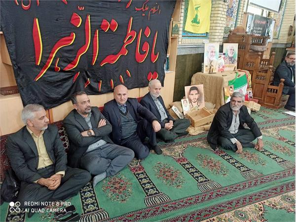 سرکار خانم سیده فاطمه میر بزرگی مادر شهید والامقام عبداله درگرفر دعوت حق را لبیک گفت