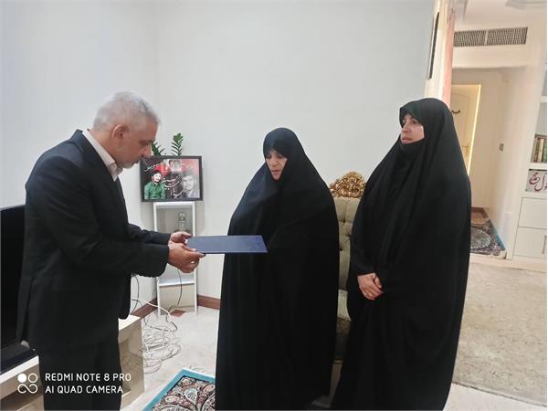 تجلیل از مقام شامخ خانواده معظم شهدا