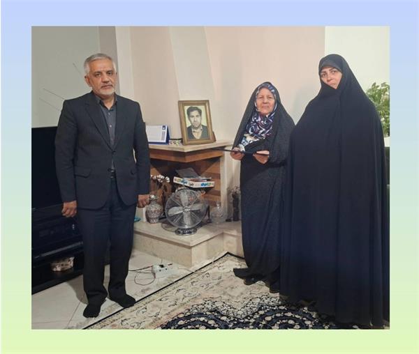 دیدار و تکریم با خانواده شهید معزز سید منصور میرزاجانی