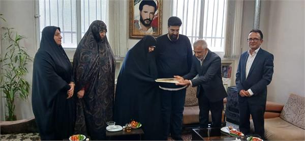 در راستای طرح سپاس و تجلیل از خانواده معظم شهدا